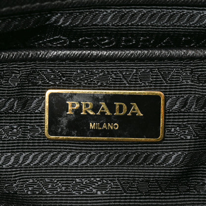 Prada Tessuto Nylon Saffiano Tote Black 6 of 9