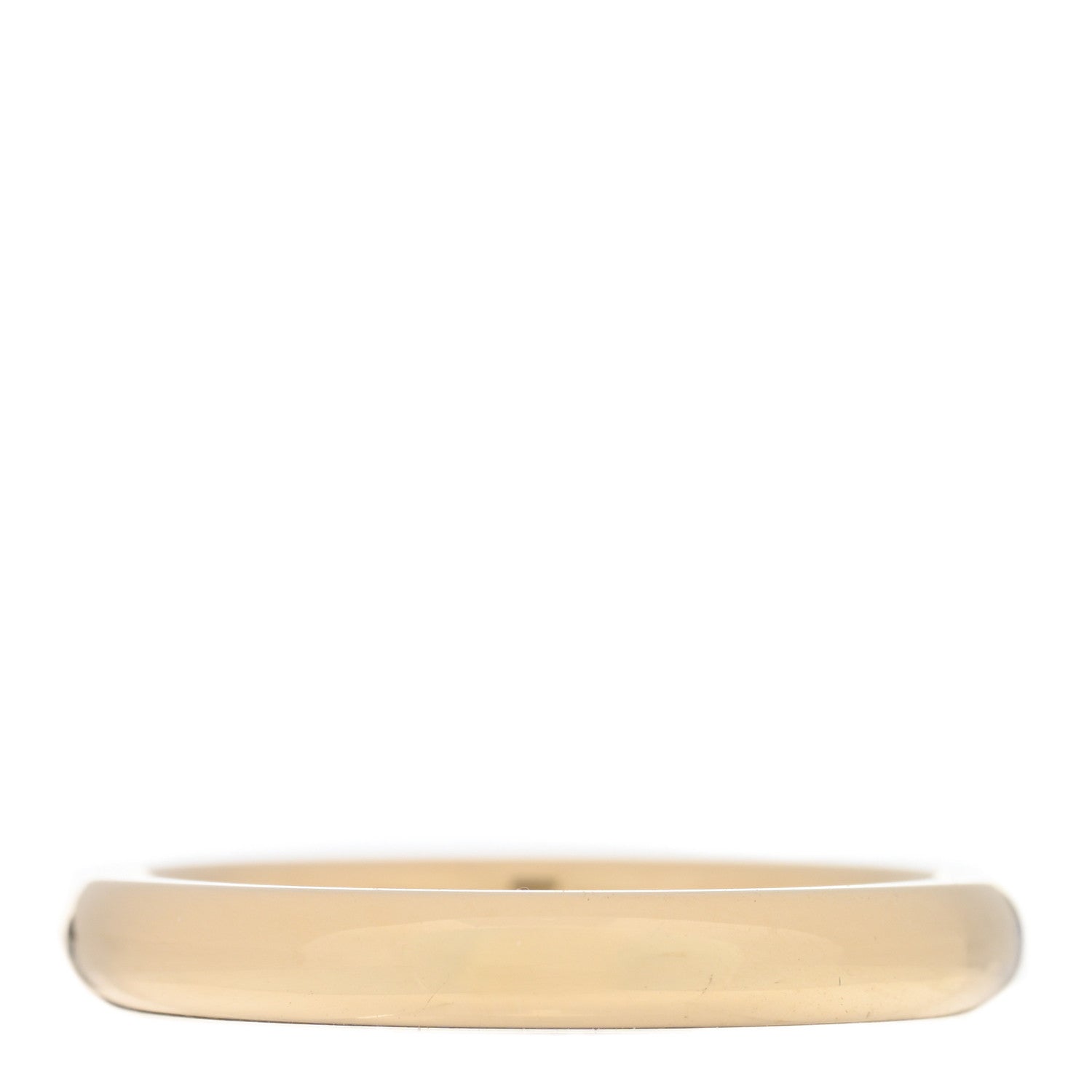Tiffany 18K Yellow Gold Diamond 3mm Elsa Peretti Band Ring 50 5.5 3 of 4