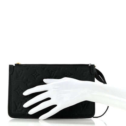 Louis Vuitton Empreinte CarryAll PM Pochette Black 2 of 6