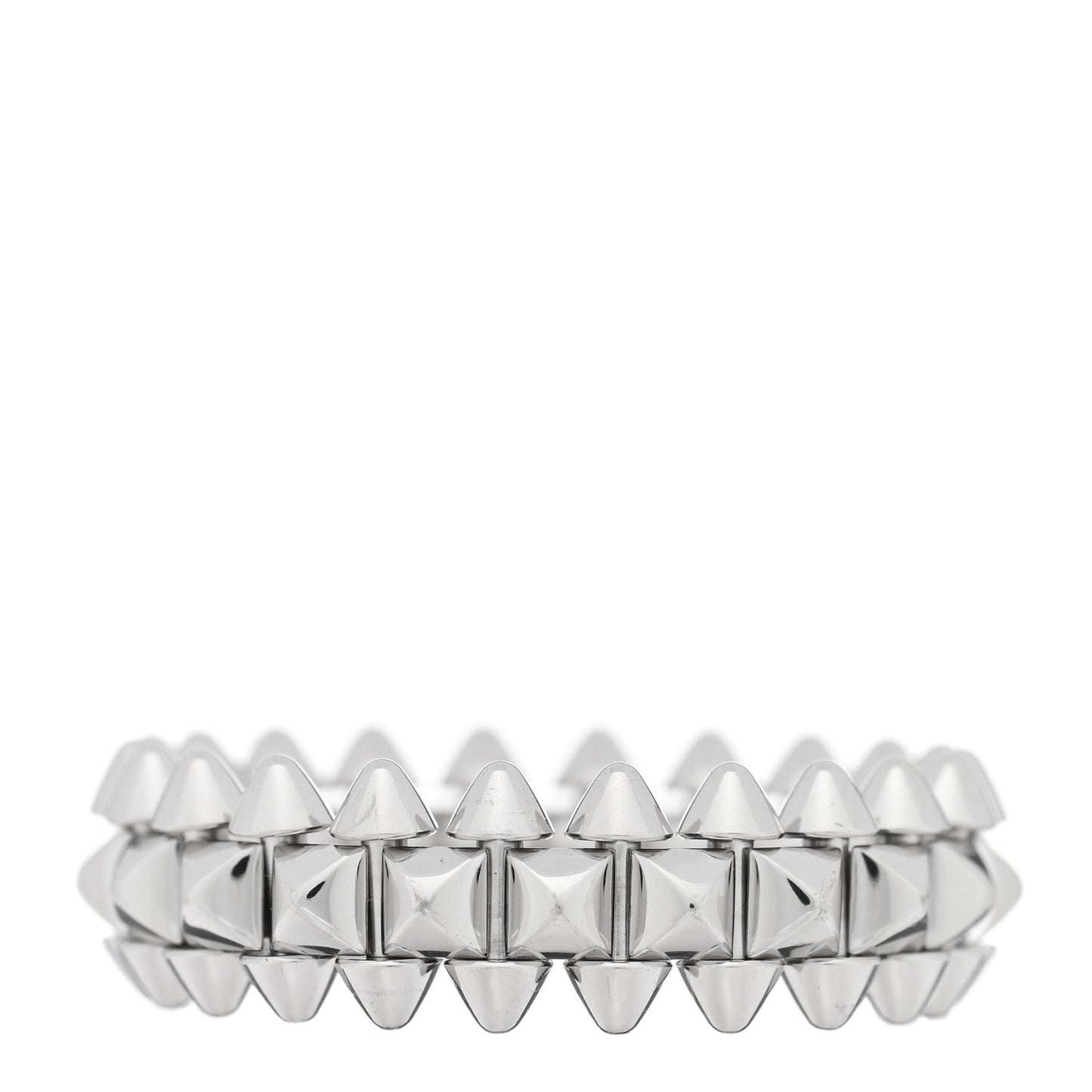 18K White Gold SM Clash De Cartier Ring 51 5.75