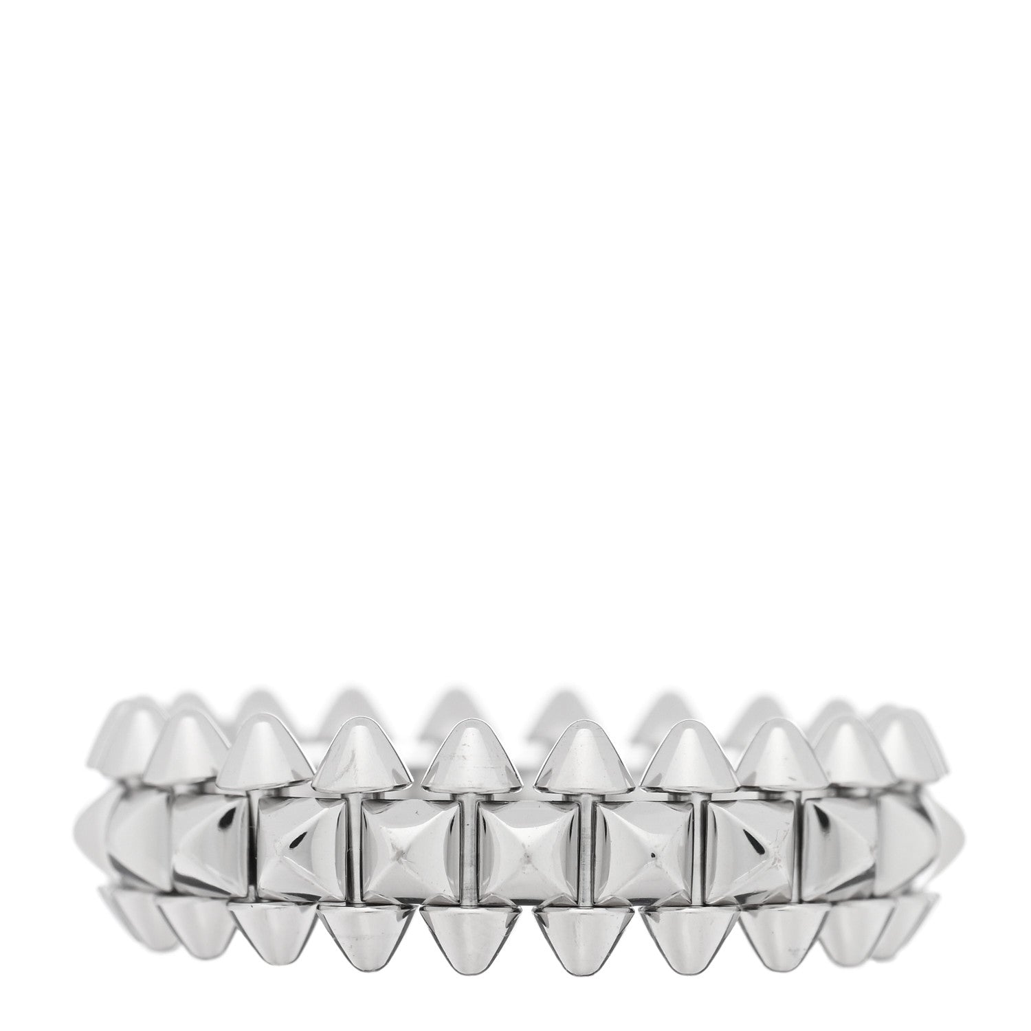Cartier 18K White Gold SM Clash De Cartier Ring 51 5.75 3 of 4
