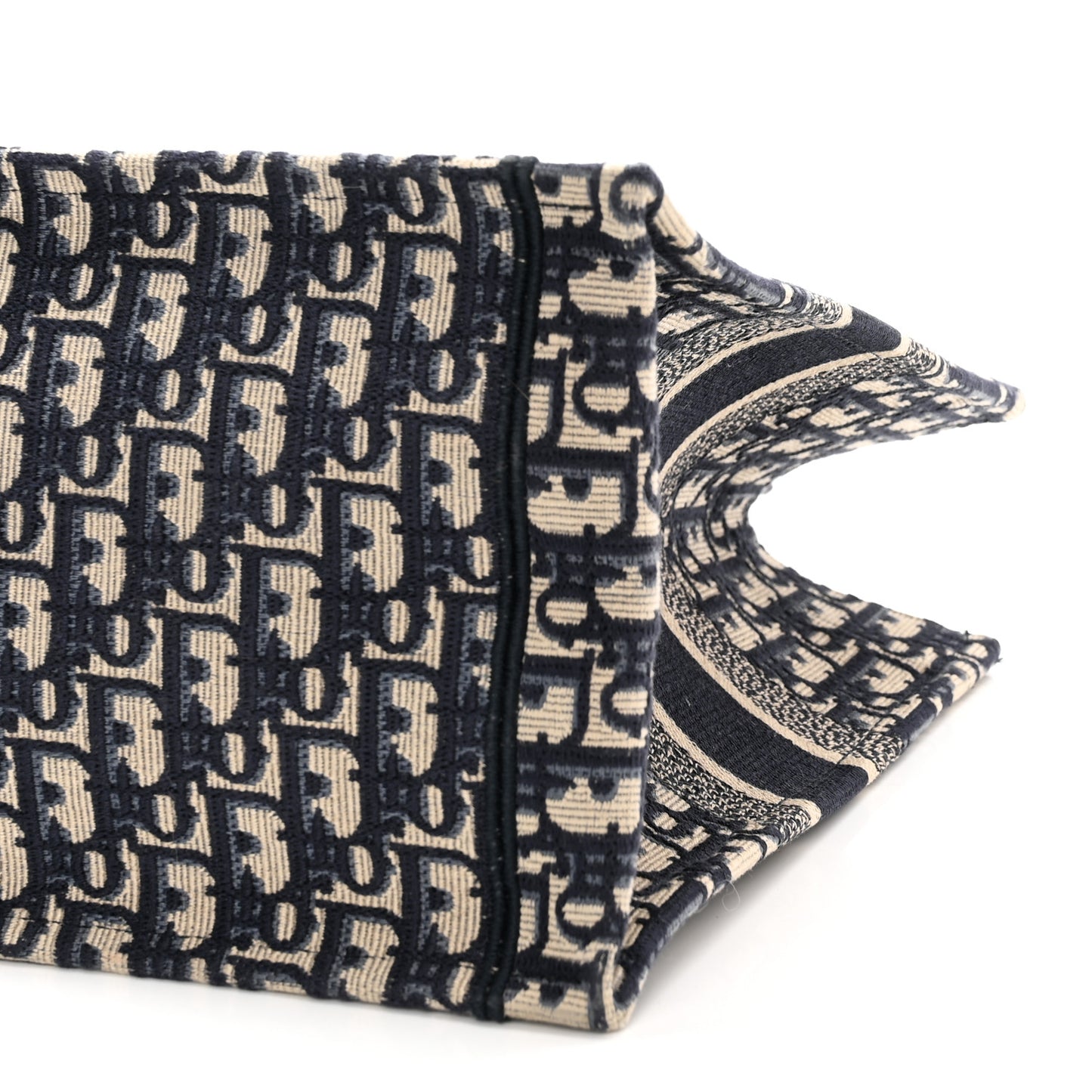 Oblique Medium Book Tote Blue Multicolor