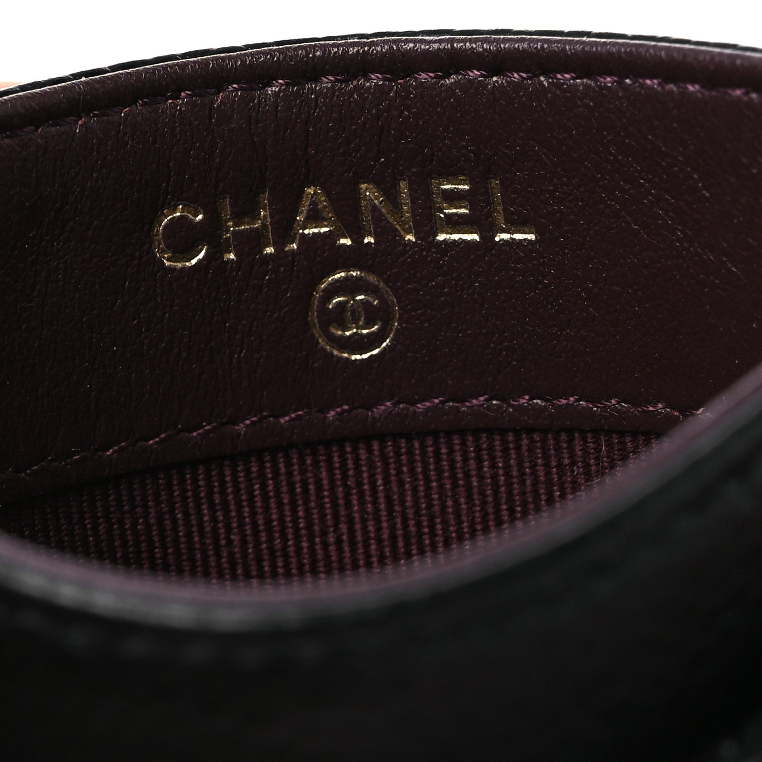 Chanel Caviar Quilted Card Holder Black 6 of 9