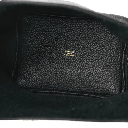 Hermes Taurillon Clemence Picotin Lock 18 PM Black 5 of 12