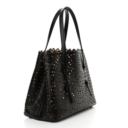 Alaia Lux Calfskin Vienne Mina 25 Bag Black 4 of 10