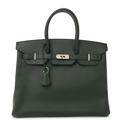 Hermes Epsom BIRKIN 35 Vert Anglais 1 of 10