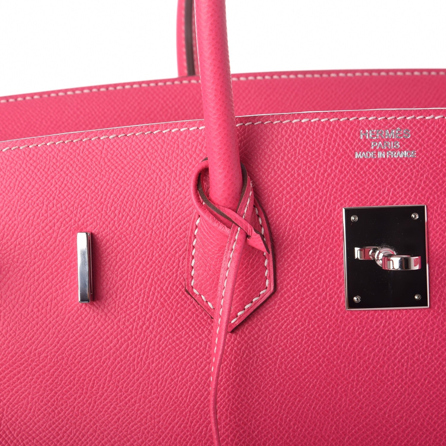 Hermes Epsom Birkin 35 Rose Tyrien 23 of 36