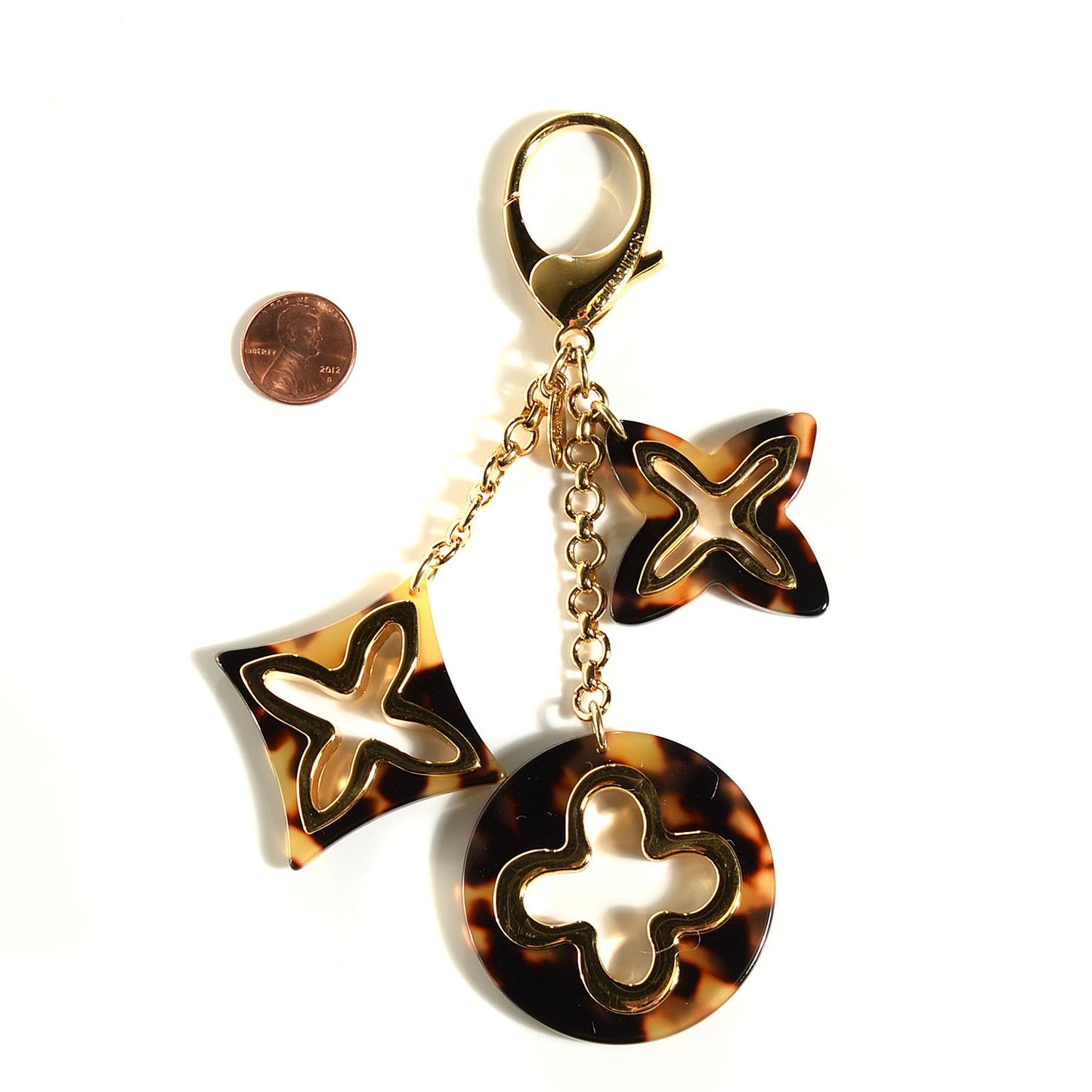 Insolence Bag Charm Ecaille