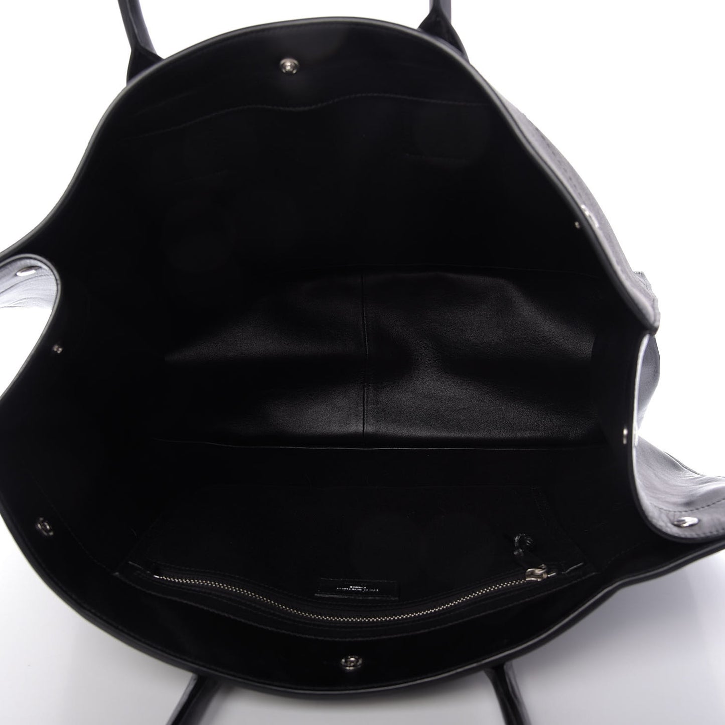 Vitello Rive Gauche Large Tote Black
