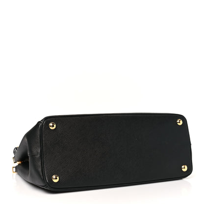 Prada Saffiano Lux Large Galleria Double Zip Tote Black 4 of 9
