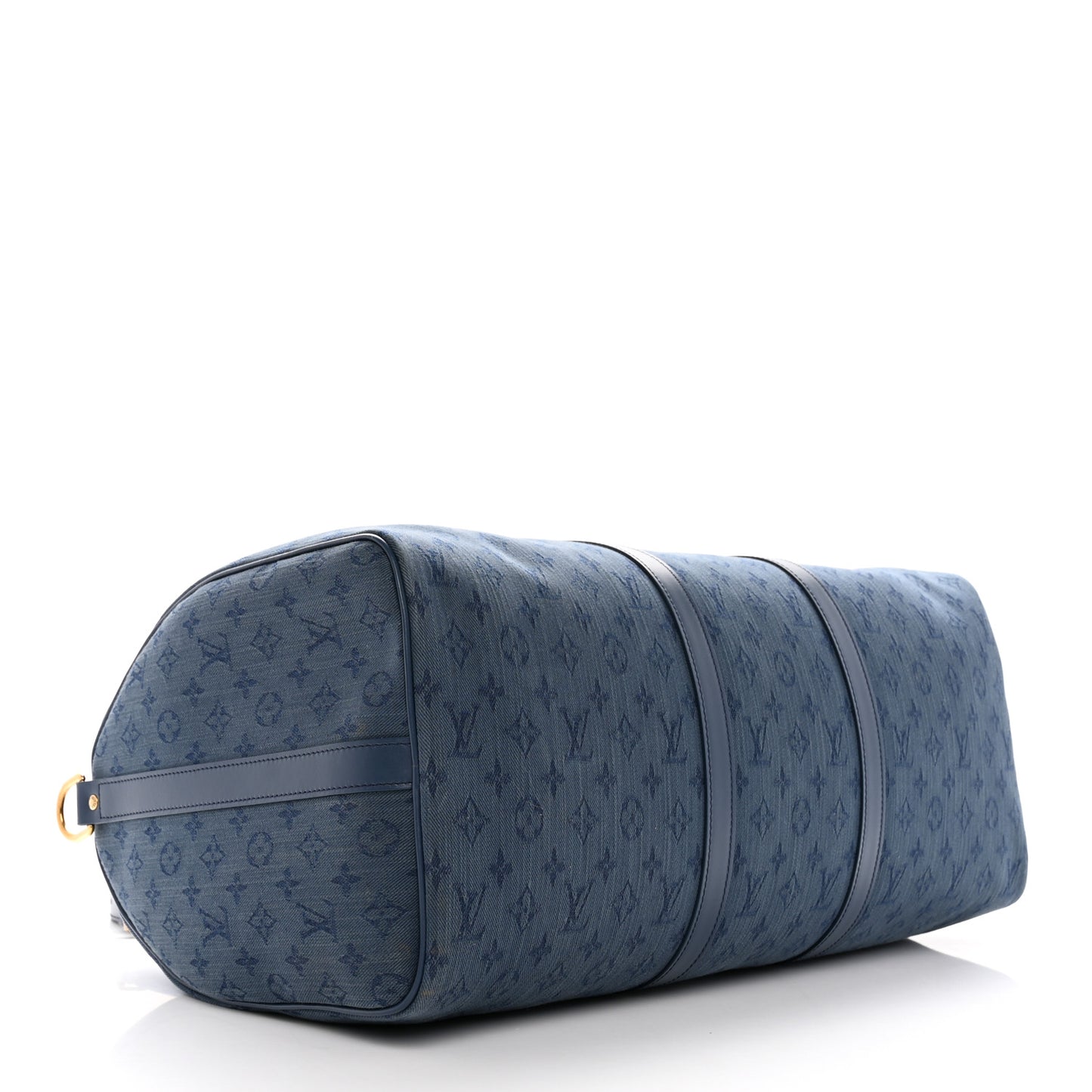 Monogram Denim Keepall Bandouliere 50