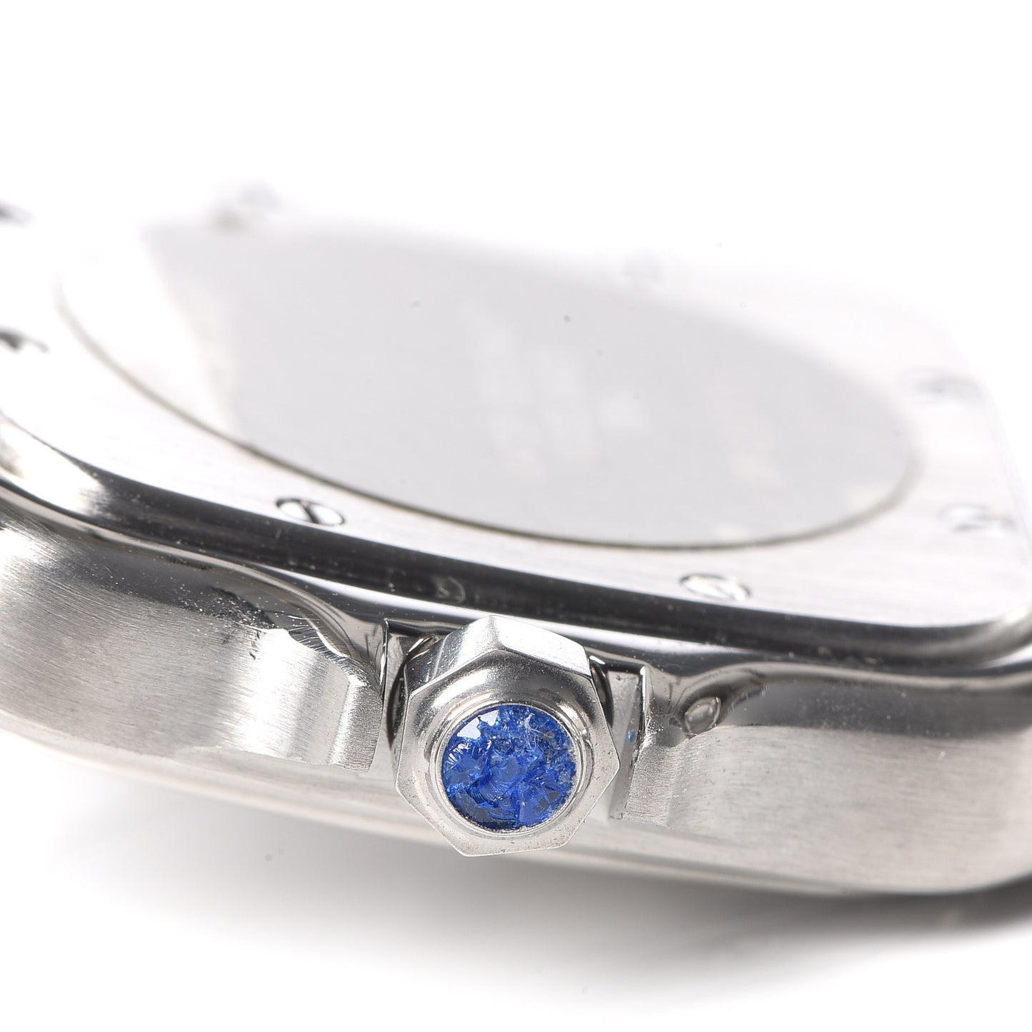 Stainless Steel 29mm Santos De Galbee Quartz Watch