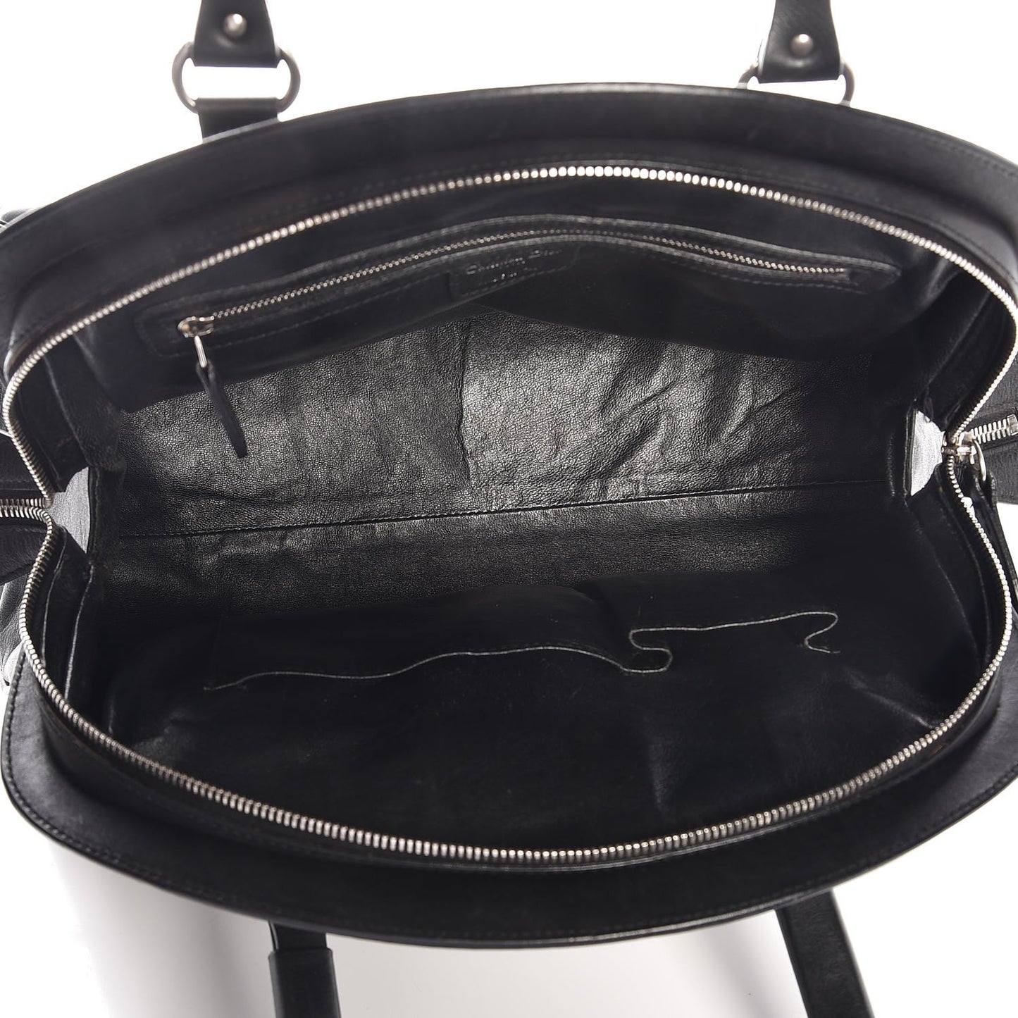 Calfskin My Dior Satchel Black
