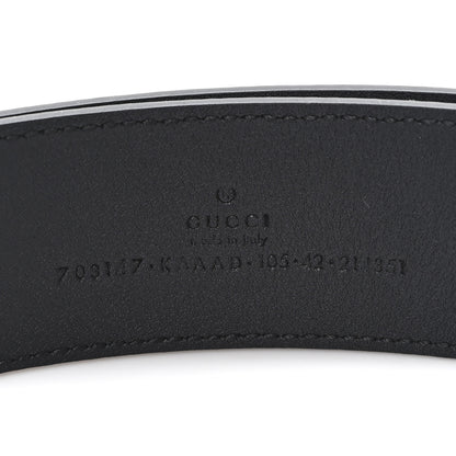 Gucci GG Supreme Monogram Blondie 40mm Belt 85 34 Black 5 of 9