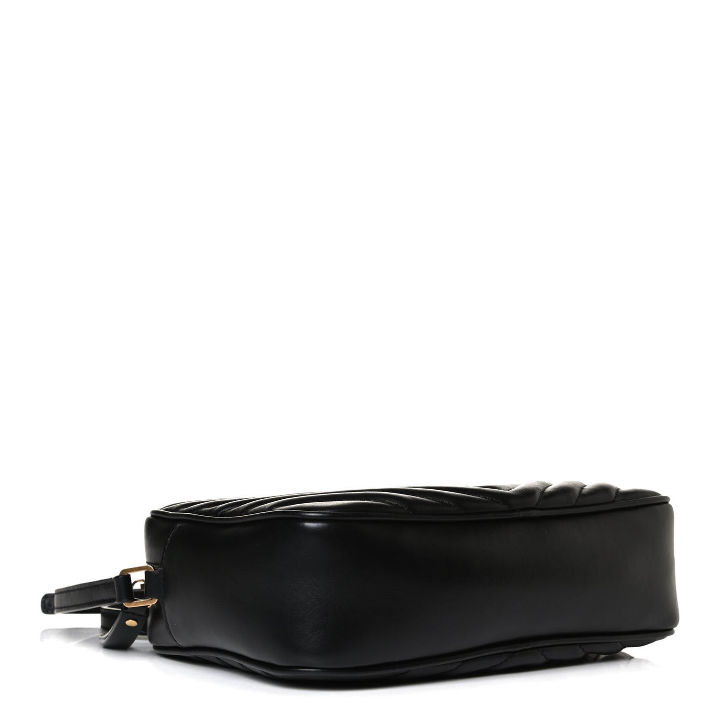 Calfskin Matelasse Monogram Lou Camera Bag Black
