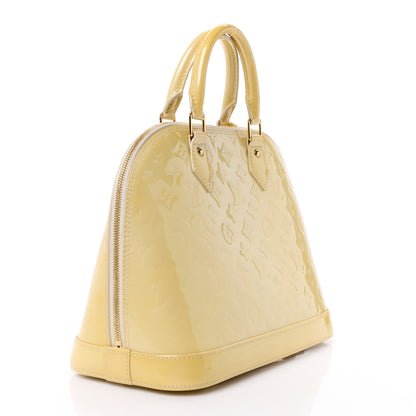 Louis Vuitton Vernis Alma PM Citrine 2 of 13