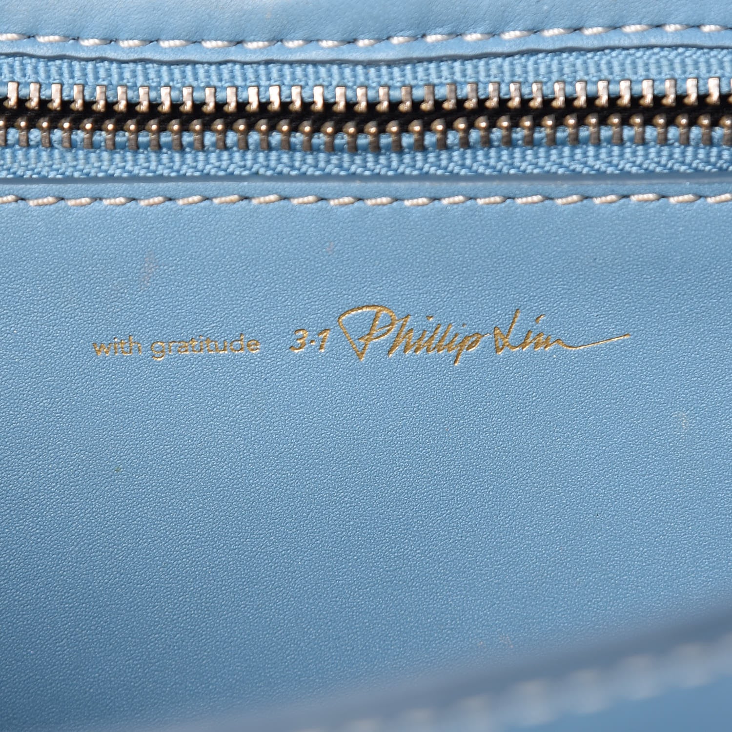 3.1 Phillip Lim 3.1 Smooth Calfskin Mini Pashli Satchel Powder Blue 6 of 21