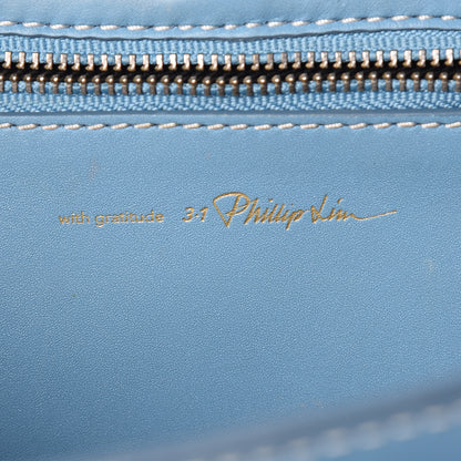 3.1 Phillip Lim 3.1 Smooth Calfskin Mini Pashli Satchel Powder Blue 6 of 21