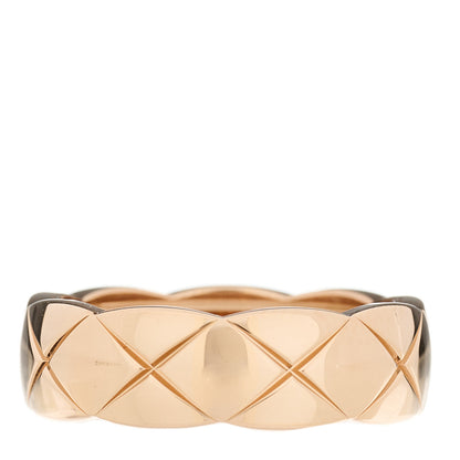 Chanel 18K Beige Gold Small Coco Crush Ring 57 8 3 of 6