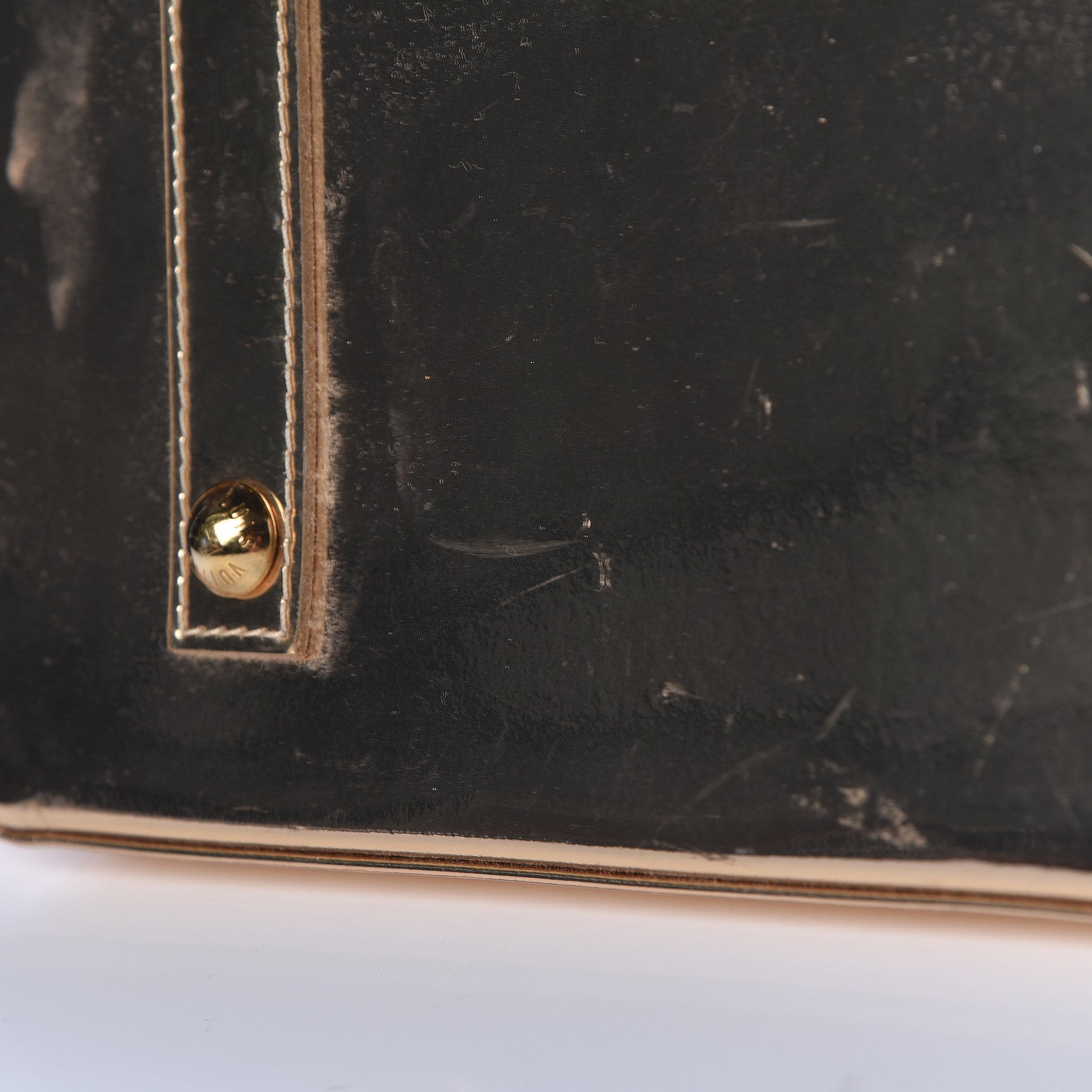 Louis Vuitton Monogram Miroir Alma MM Gold 8 of 13