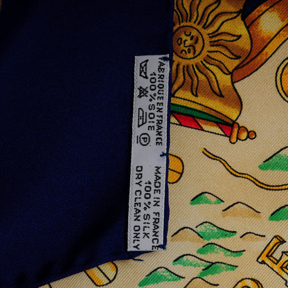 Hermes Silk Voiles De Lumiere Scarf 90 9 of 10