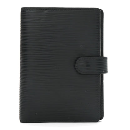 Louis Vuitton Epi Small Ring Agenda Cover Black 1 of 7