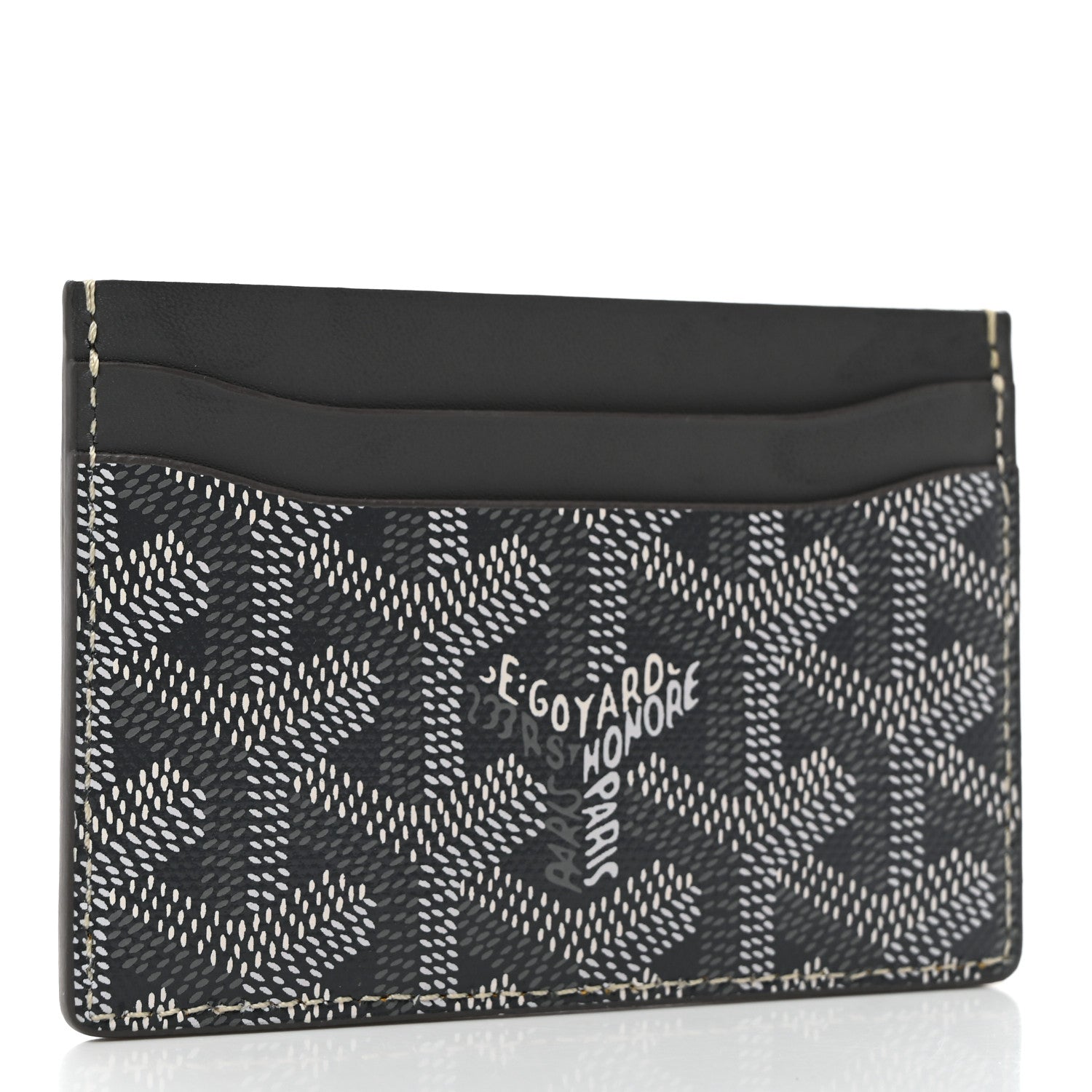 Goyard Goyardine Saint Sulpice Card Holder Grey 4 of 7
