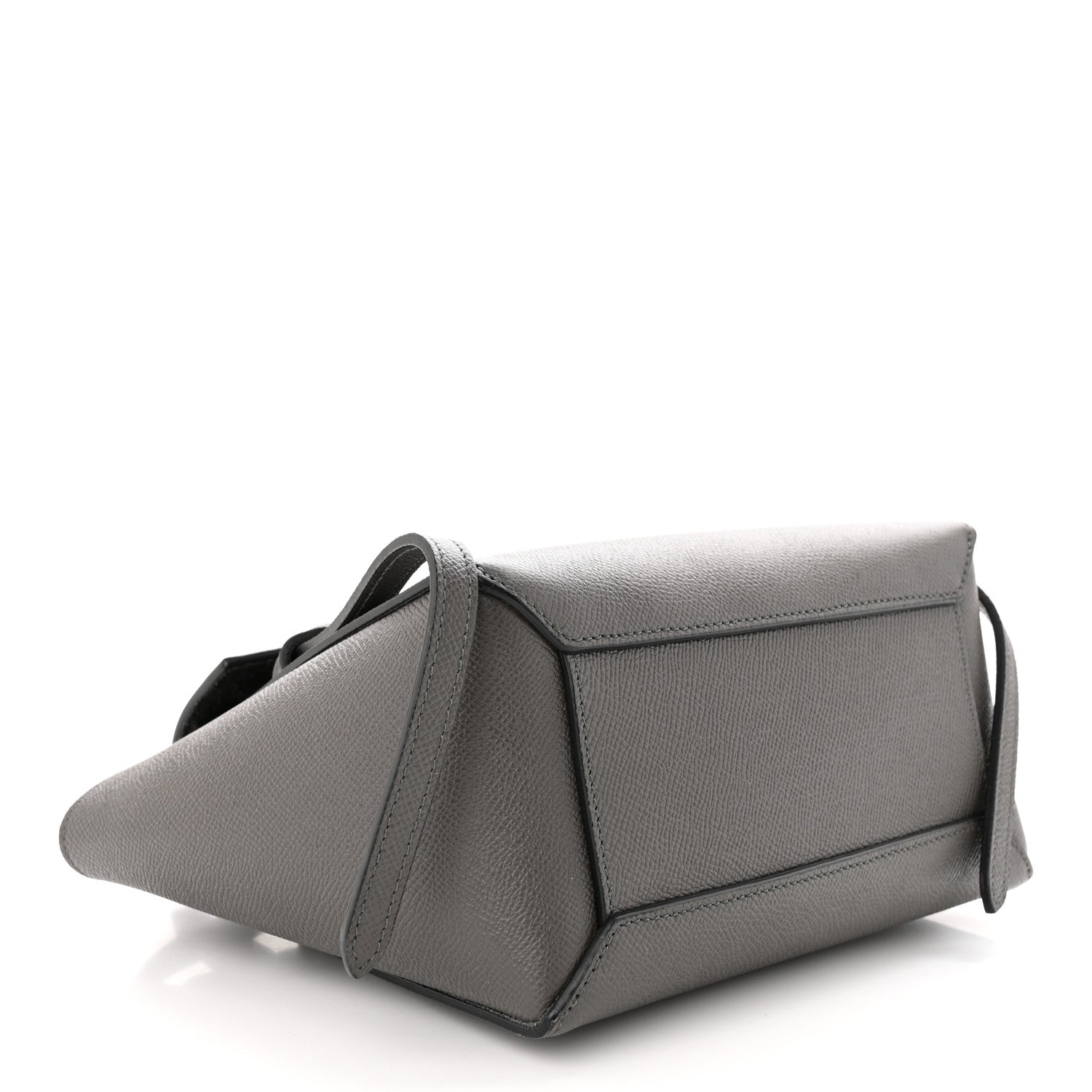 Celine Grained Calfskin Nano Belt Bag Grey 4 of 11