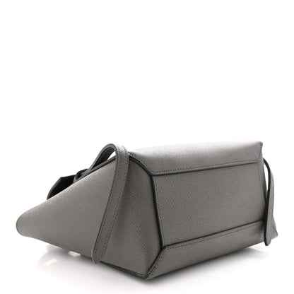 Celine Grained Calfskin Nano Belt Bag Grey 4 of 11