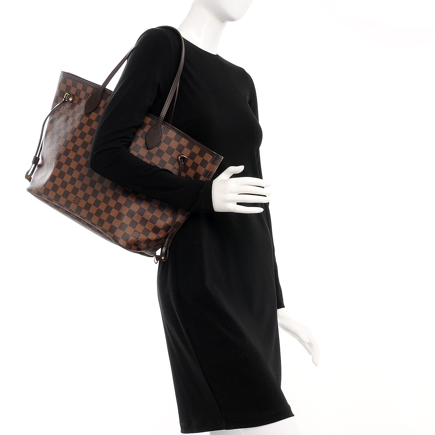 Louis Vuitton Damier Ebene Neo Neverfull MM 2 of 8