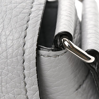 Prada Vitello Daino Soft Shoulder Flap Bag Ardesia 10 of 10