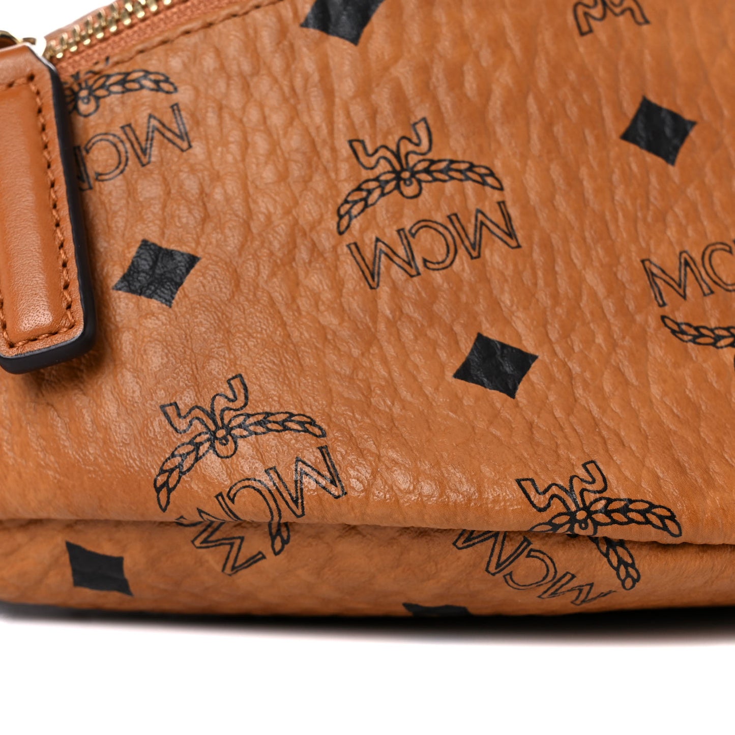 Visetos Medium Fusten Belt Bag Cognac