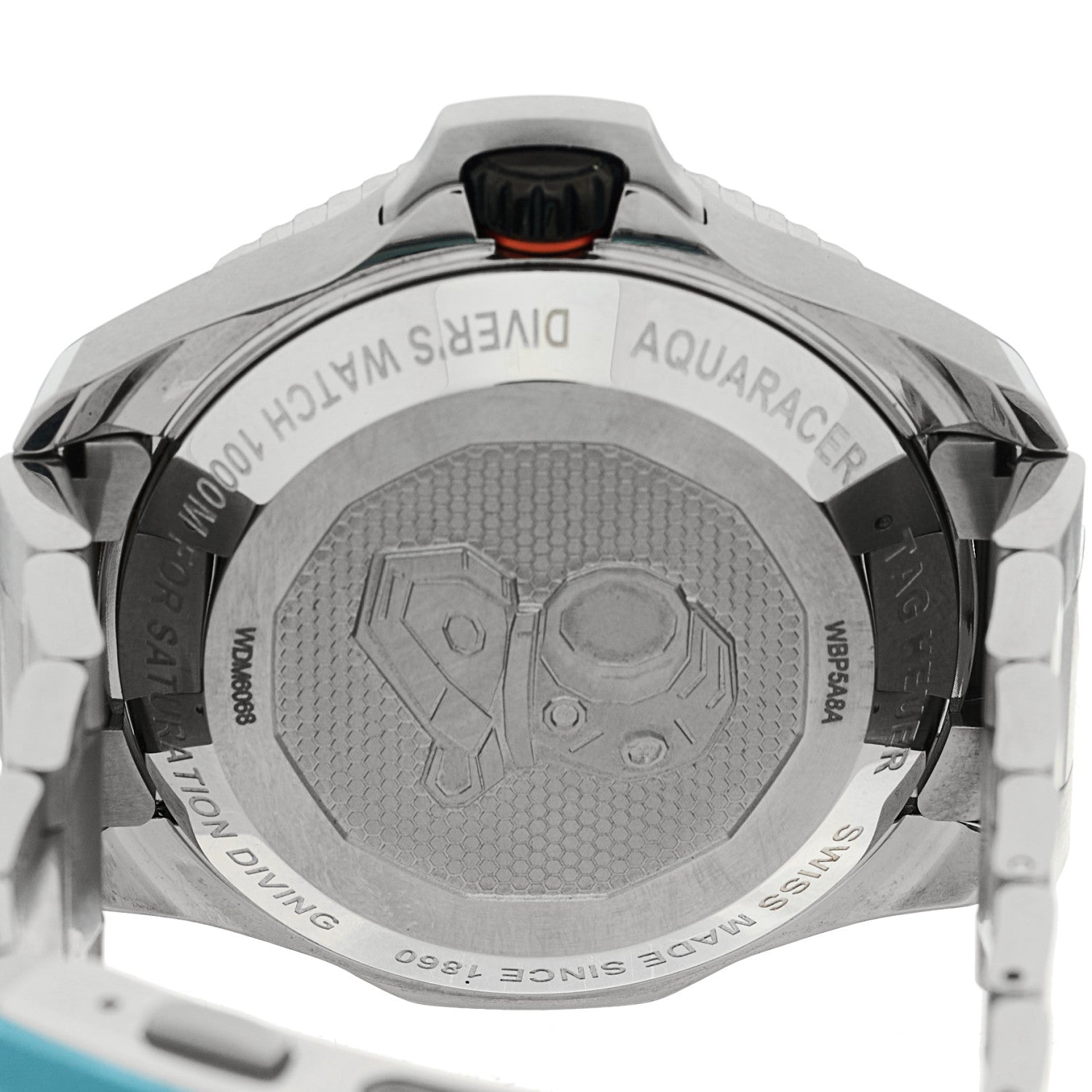 Tag Heuer Titanium 45mm Aquaracer Professional 1000 Superdiver Automatic Watch Black WBP5A8A 4 of 5