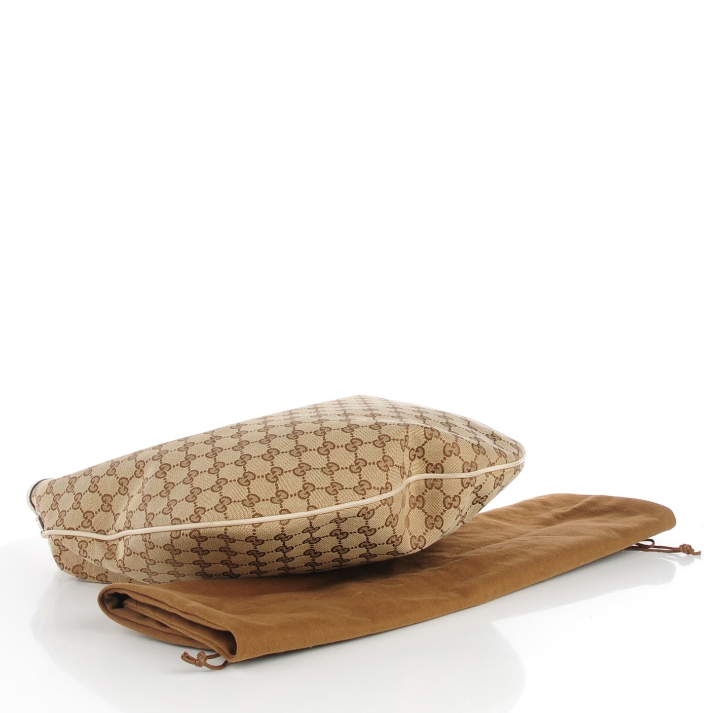 Monogram Large Wave Hobo Off White