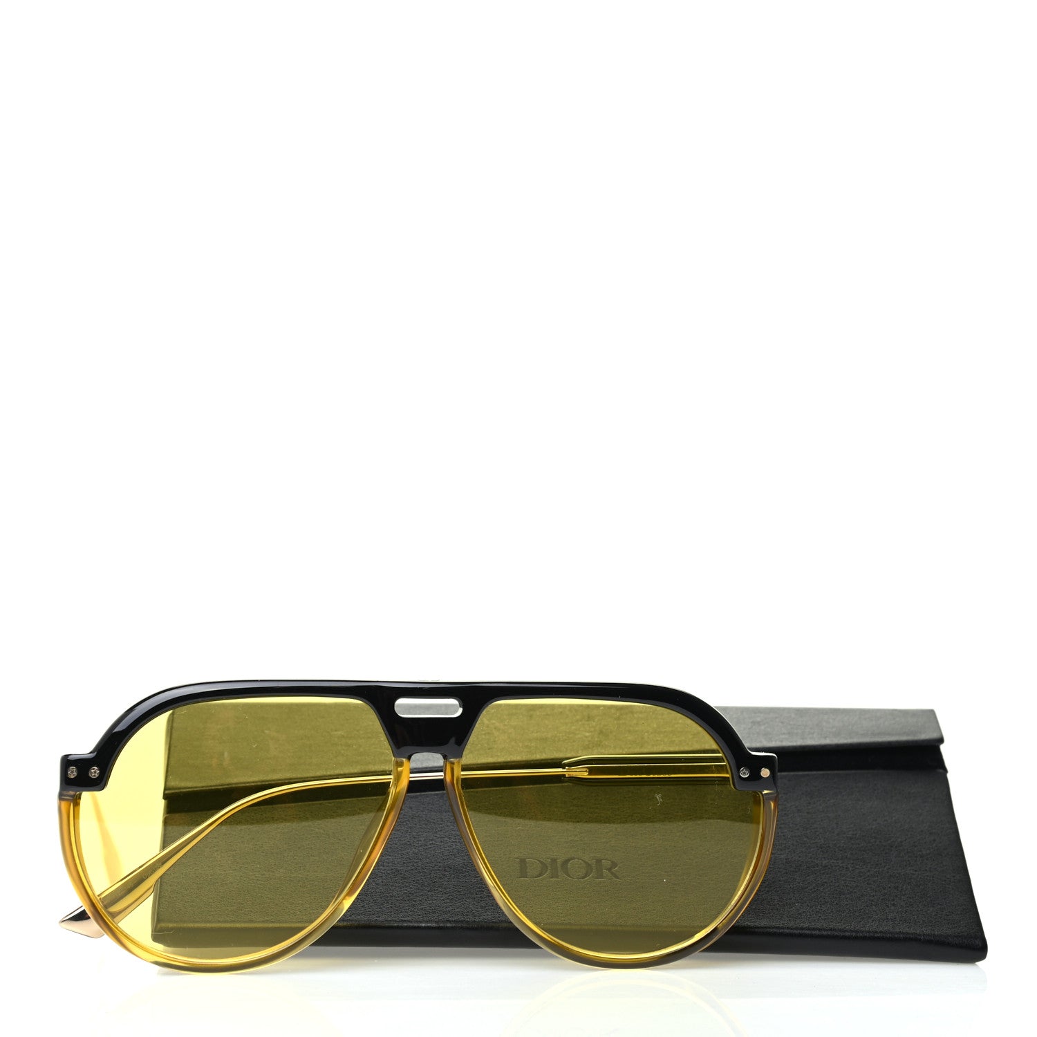 Christian Dior DiorClub 3 Sunglasses Yellow 8 of 8