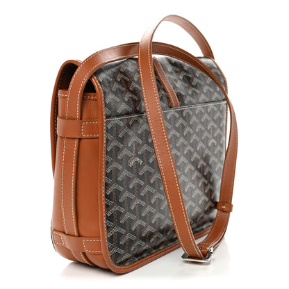 Goyard Goyardine Belvedere II MM Messenger Bag Black Gold 3 of 10