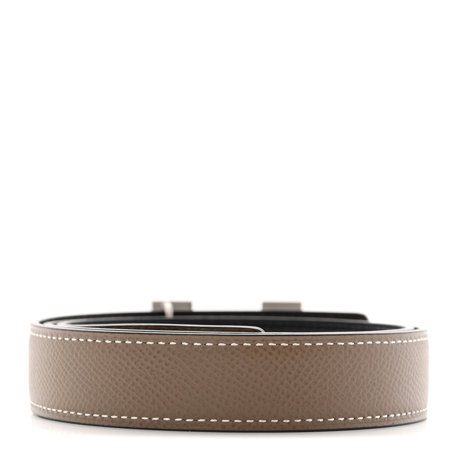 Hermes Swift Epsom 24mm Mini Martelee Constance Belt 70 28 Etoupe Black 2 of 6
