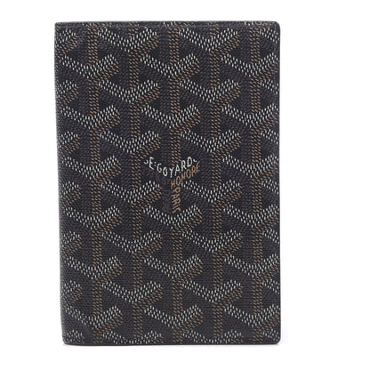Goyard Goyardine Passport Holder Black 1 of 6