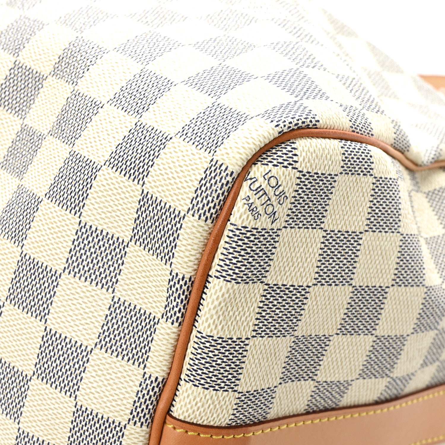 Louis Vuitton Damier Azur Keepall Bandouliere 45 9 of 12