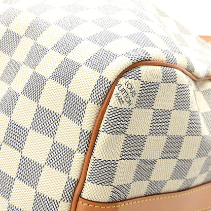 Louis Vuitton Damier Azur Keepall Bandouliere 45 9 of 12