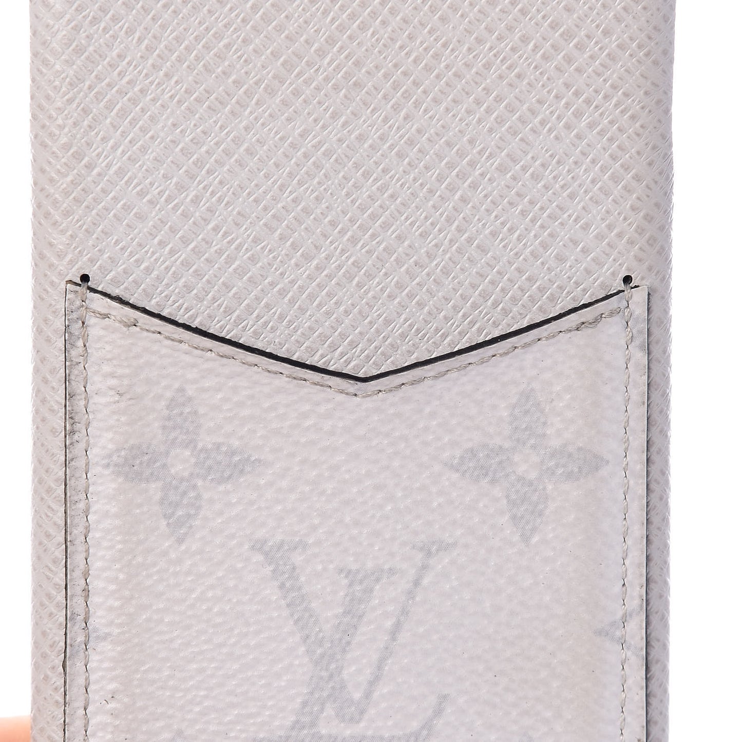 Monogram Taiga iPhone X/XS Bumper White