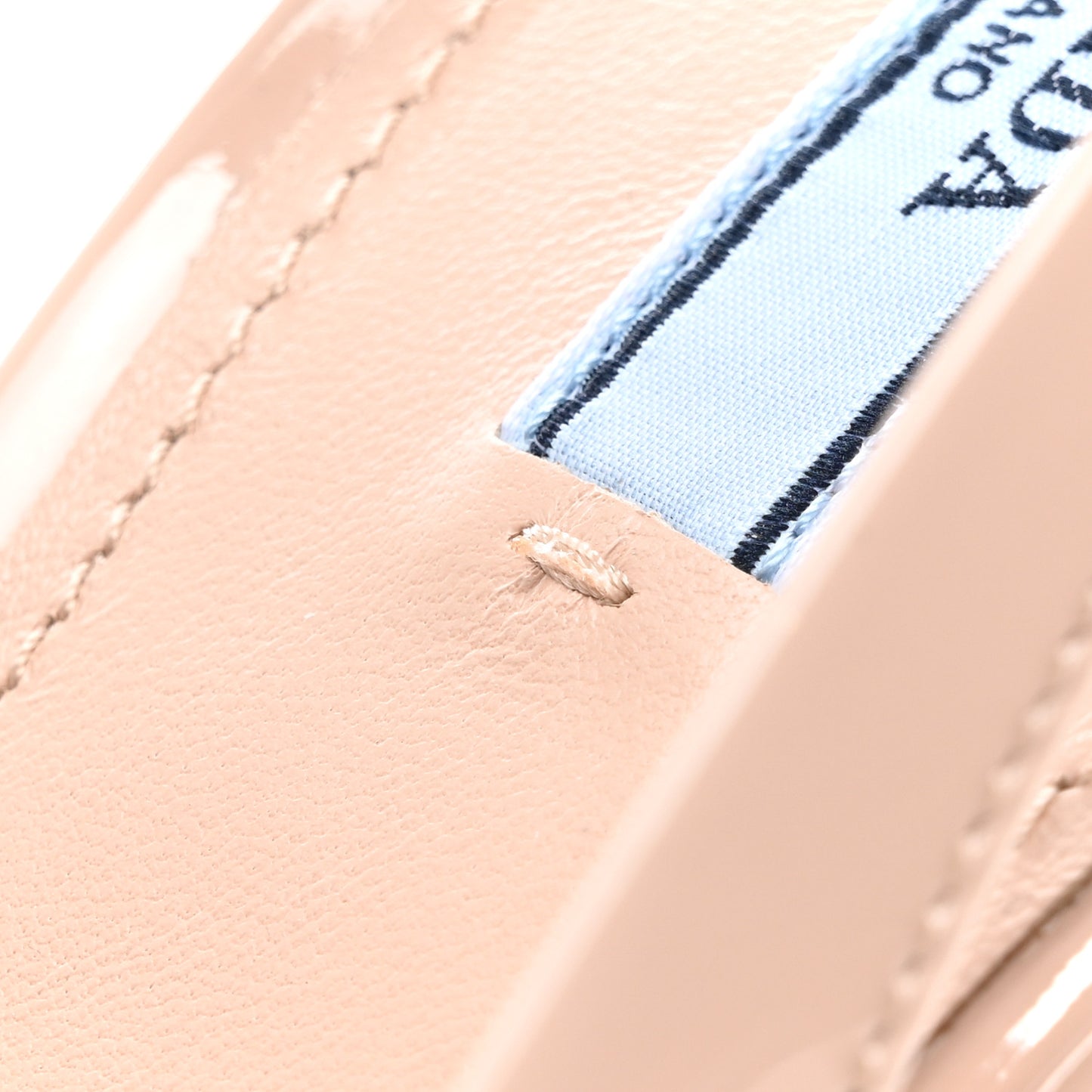 Patent Triangle Logo Slingback Pumps 41 Cipria