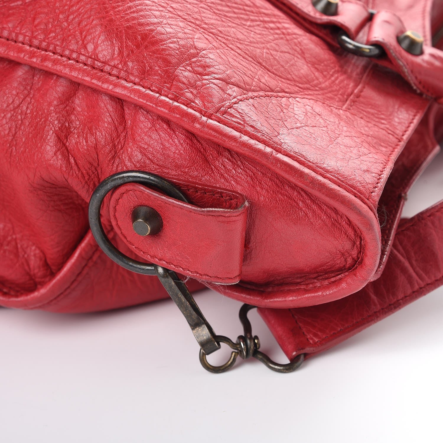 Balenciaga Agneau Classic Hardware City Rubisse 23 of 25