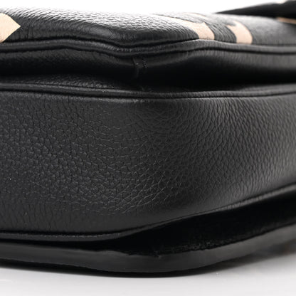Louis Vuitton Empreinte Monogram Giant Pochette Metis Black Beige 10 of 11