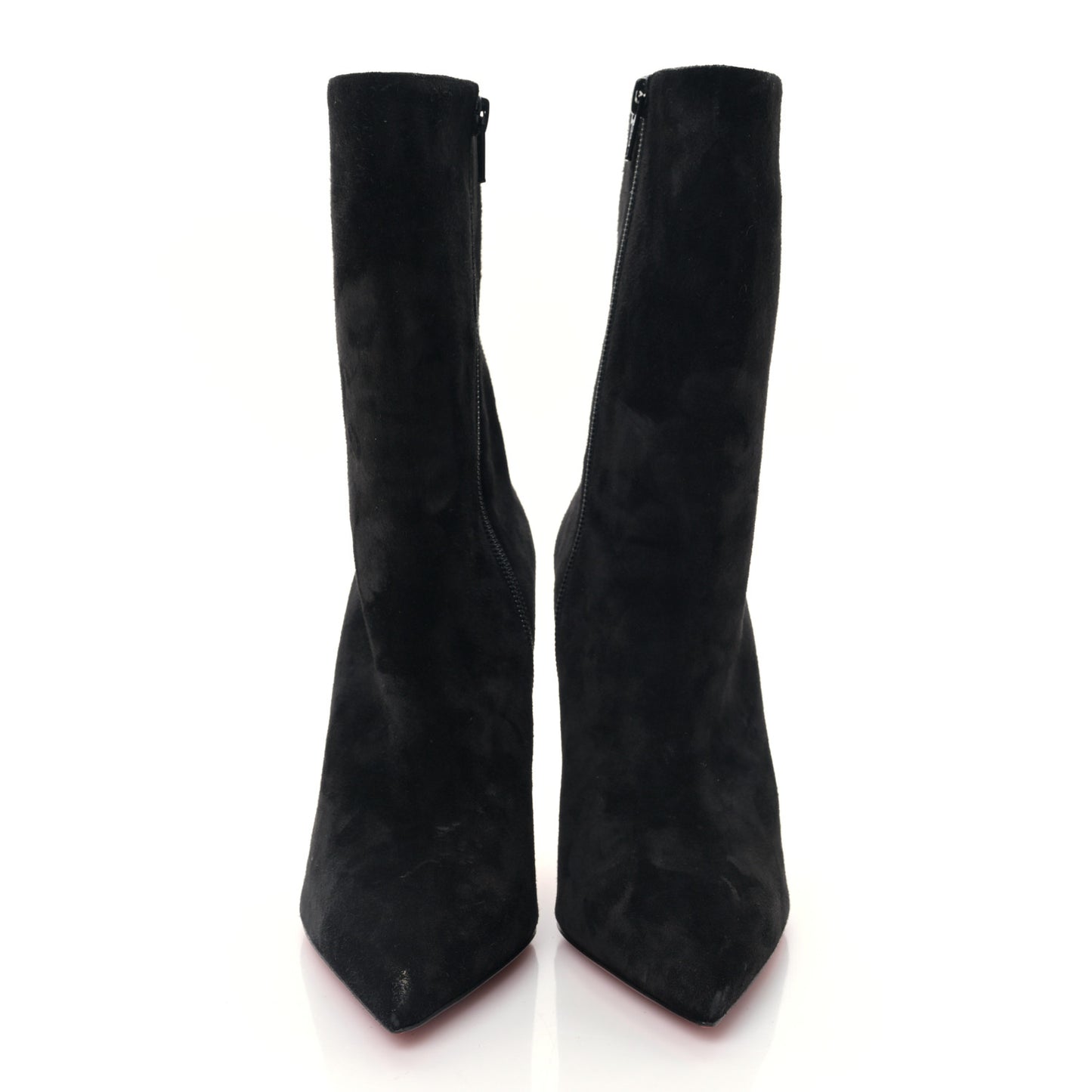 Suede Lipbooty 100 Booties 37 Black