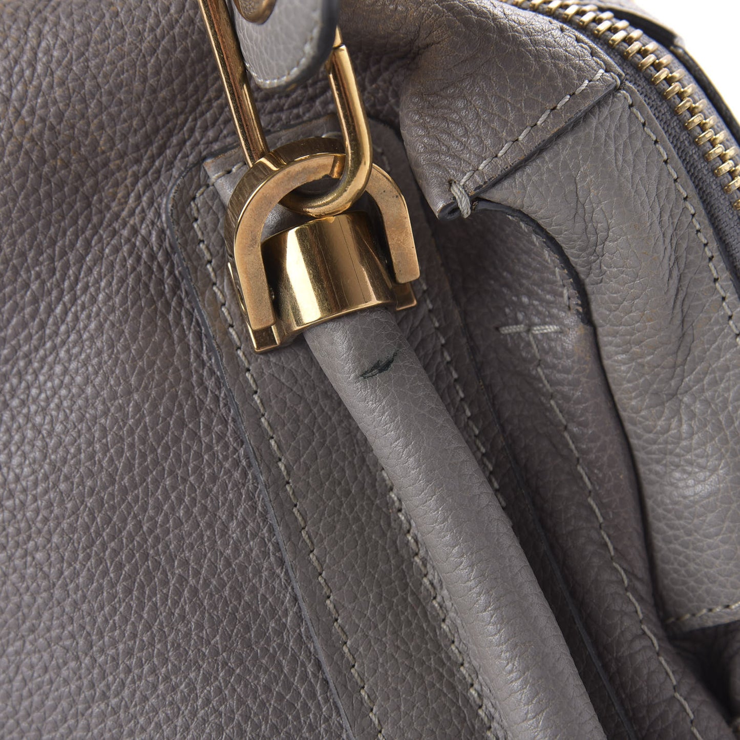 Calfskin Medium Paraty Cashmere Grey