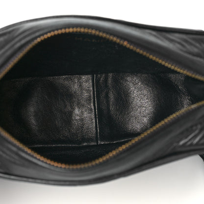 Chanel Lambskin Quilted CC Tassel Camera Case Black 4 of 10