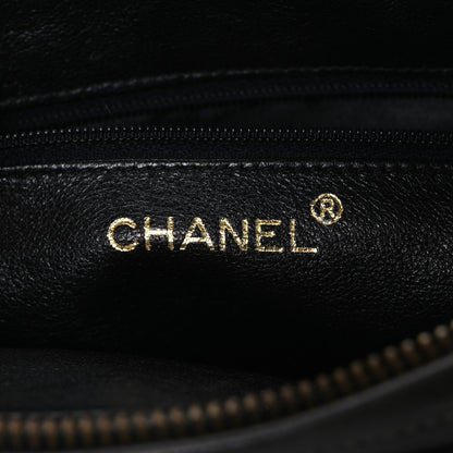 Chanel Lambskin Quilted CC Tassel Camera Case Black 6 of 10