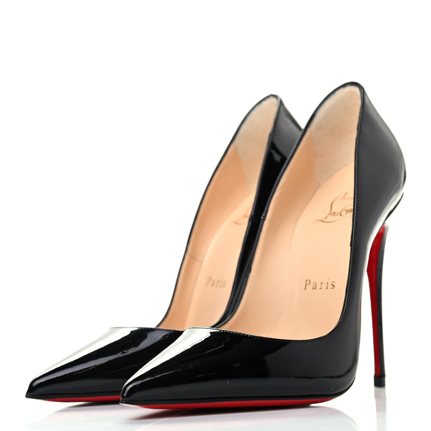 Christian Louboutin Patent So Kate Pumps 35 Black 3 of 8