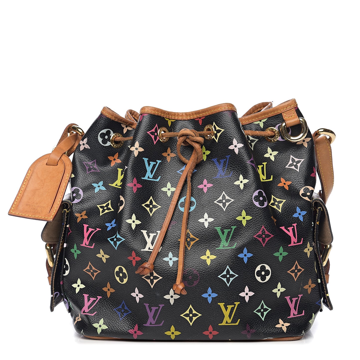 Monogram Multicolor Petit Noe Black